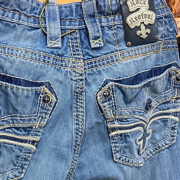 Rock Revival Straight Leg Jeans – Size 34 - Picture 7 of 7